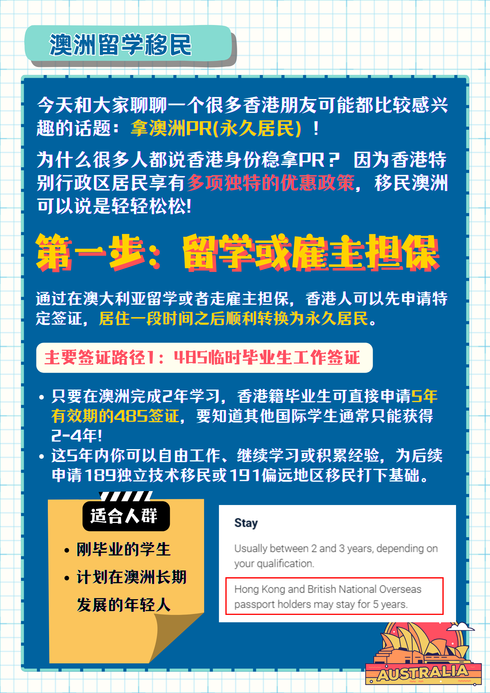 香港人拿澳洲PR，也太容易了吧！